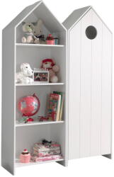 Vipack Fehér nyitott gyerek ruhásszekrény 115x171, 5 cm CASAMI - Vipack