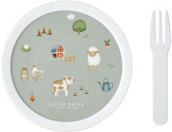 Mepal Gyerek uzsonnás doboz villával Little farm - Mepal