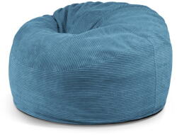 SLOWDOWN Kék kordbársony babzsákfotel Om 110 - SLOWDOWN