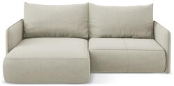Makamii Krémszínű kinyitható-tárolóhelyes sarokkanapé (bal oldali) Nanea - Makamii - bonami - 427 870 Ft