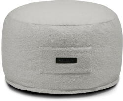 SLOWDOWN Világosszürke buklé puff Om 60 - SLOWDOWN