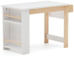 Kave Home Gyerek íróasztal fehér asztallappal 40x77 cm Serwa - Kave Home