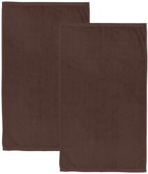 Catherine Lansfield Barna gyorsan száradó frottír pamut fürdőlepedő szett 2 db-os 90x140 cm Quick Dry - Catherine Lansfield
