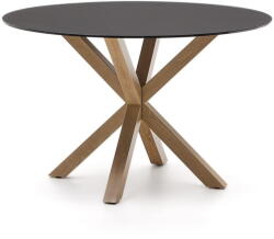 Kave Home Kerek étkezőasztal üveg asztallappal ø 120 cm Argo - Kave Home