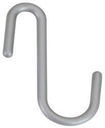 Metaltex Ezüstszínű függő műanyag akasztó szett 6 db-os City - Metaltex