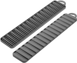 Metaltex Szürke műanyag edénycsepegtető alátét 42x8 cm Gravity - Metaltex