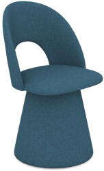 makamii Kék kárpitozott étkezőfotel Kalo - Makamii