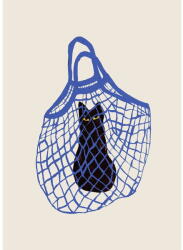 The Poster Club Poszter 30x40 cm The Cat’s In The Bag - Chloe Purpero Johnson - The Poster Club