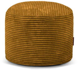 SLOWDOWN Mustársárga kordbársony babzsákfotel Mini - SLOWDOWN