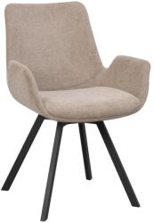Rowico Home Bézs kárpitozott étkezőfotel szett 2 db-os Norwell - Rowico