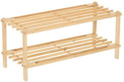 Casa Selección Natúr színű jegenyefenyő cipőtartó Natural Way - Casa Selección