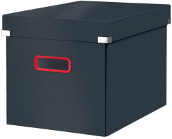 Leitz Szürke fedeles karton tárolódoboz 32x36x31 cm Click&Store - Leitz