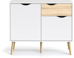 Tvilum Oslo fehér komód, 99 x 82 cm - Tvilum - bonami - 61 320 Ft