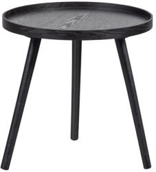 WOOOD Mesa fekete tárolóasztal, ø 45 cm - WOOOD