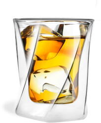 Vialli Design Duplafalú whiskeys pohár, 300 ml - Vialli Design