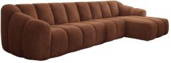 Miuform Terrakotta színű sarokkanapé (jobb oldali-heverő résszel) Shell - Miuform