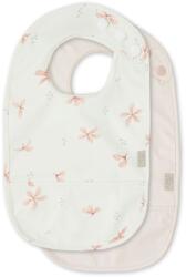 Cam Cam Copenhagen Előke szett 2 db-os Windflower Creme, Blossom Pink - Cam Cam Copenhagen