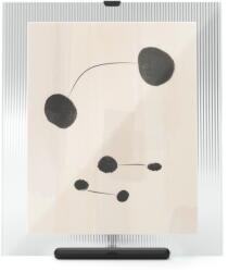 Umbra Fekete üveg álló képkeret 26x30, 5 cm Flute - Umbra