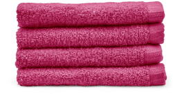 Catherine Lansfield Sötét rózsaszín gyorsan száradó pamut törölköző szett 4 db-os 30x30 cm Quick Dry - Catherine Lansfield