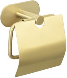 WENKO Öntapadós rozsdamentes acél WC-papír tartó Orea Gold - Wenko