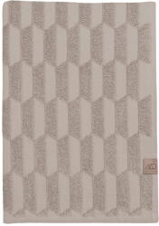 Mette Ditmer Bézs pamut fürdőlepedő 70x133 cm Geo - Mette Ditmer Denmark
