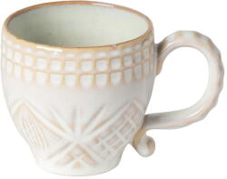 COSTA NOVA Cristal fehér-bézs agyagkerámia csésze, 300 ml - Costa Nova