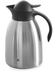HENDI Fekete-ezüstszínű termosz 1, 5 l - Hendi