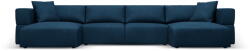Milo Casa Kék sarokkanapé ("U" alakú) Esther - Milo Casa