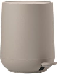 ZONE Világosbarna műanyag pedálos szemetes 3 l Nova - Zone