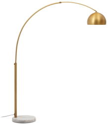 Kave Home Aranyszínű állólámpa fém búrával (magasság 160 cm) Madali - Kave Home
