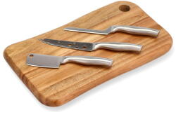 Holm Fa vágódeszka tartozékokkal szeleteléshez 22x38 cm - Holm