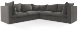 Makamii Sötétszürke sarokkanapé Manao - Makamii
