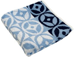 Jahu Kék pamut fürdőlepedő 70x140 cm Compass - JAHU collections