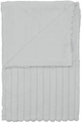 Catherine Lansfield Fehér mikroplüss takaró 130x170 cm Cosy Ribbed - Catherine Lansfield