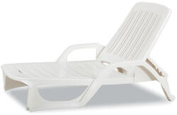 Leziter Miami napozóágy (LBM-WHT) - buildox