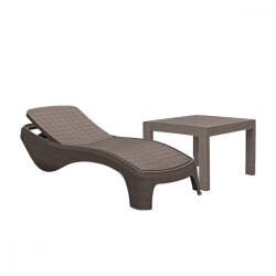 Keter Atlantic kerti nyugágy set Rosario asztallal (661867_217340)