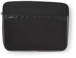 Nedis NBSE15100BK - Husă pentru notebook | 15 - 16" | Neopren | Negru / Antracit (NBSE15100BK)