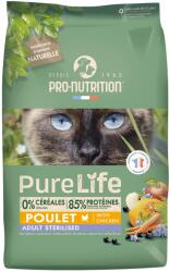 Pro-Nutrition PureLife Adult Sterilized száraz macskatáp - csirkével 8 kg