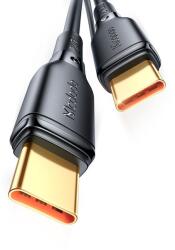 Mcdodo CA-3310 - Type-C to Type-C adatkábel, gyorstöltés, 240W, 5A, 1.2m - Fekete