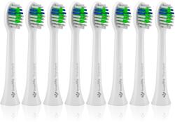 TrueLife SonicBrush Compact White Standard резервни глави за четка за зъби TrueLife SonicBrush Compact-series White 8 бр