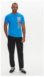 Napapijri férfi póló, NP0A4HQGB2W1, szintetikus, L INTL, kék (0000305103307_L)
