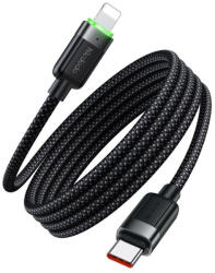 Mcdodo USB-C to Lightning 36W 1.2m Fekete Mcdodo Data Cable Self-Winding Series (CA-2010)