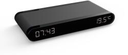 Thomson CT550I, 15 W Wireless töltés, USB C, Szundi, 3 színmód, Fekete Ébresztőóra Töltőállomással (CT550I)