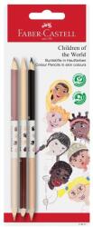 Faber-Castell Színes bőr ceruza 3 db