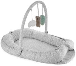 BABYJEM Babafészek játszóívvel Grey