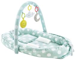 BABYJEM Babafészek játékhíddal zöld