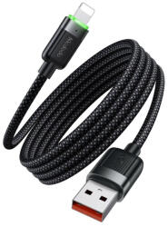 Mcdodo USB-A - Lightning 3A 1.2m Fekete Data Cable Self-Winding Series (CA-6000)