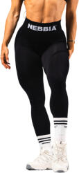 Nebbia Flow Seamless High-Waist Push-Up Leggings 496 BLACK Női leggings XS