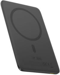 Baseus PicoGo AM41 Ultra-Karcsú 5000mAh 20W MagSafe Kompatibilis Power Bank Baseus Simple USB-C 60W 30cm Kábellel - Fekete