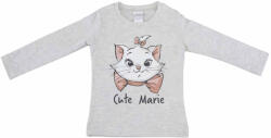 Asti Hosszú ujjú kislány póló Marie cica mintával